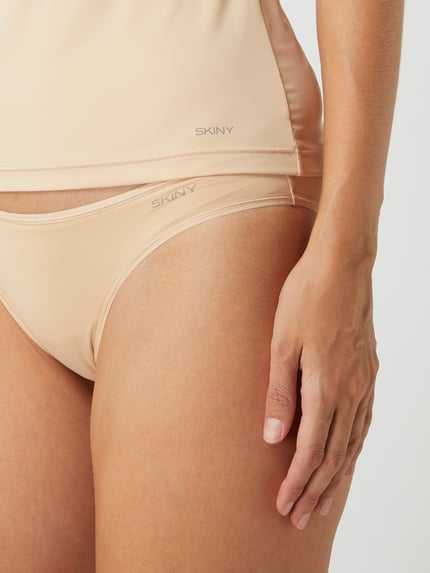 SKINY Top van microvezel in een set van 2 stuks, model 'Advantage Micro' Beige - 3