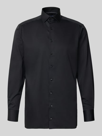 Modern Fit Businesshemd aus reiner Baumwolle Modell 'Global Kent' Shop The Look MANNEQUINE