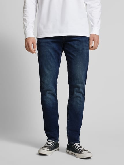 G-Star RAW Jeansy o kroju slim fit z 5 kieszeniami Ciemnoniebieski 4