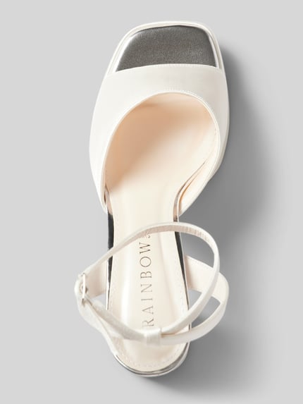 Rainbow Club Sandalette mit Blockabsatz Modell 'Caitlin' Offwhite 3