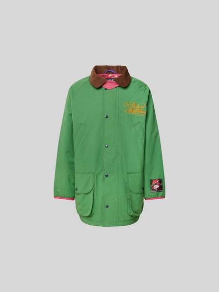 Billionaire Boys Club Kurtka z wyhaftowanym logo Zielony 2