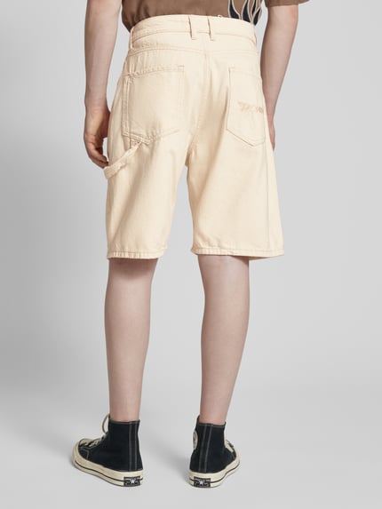REVIEW Baggy Fit Jeans Shorts im 5-Pocket-Design - Jorts Ecru 5