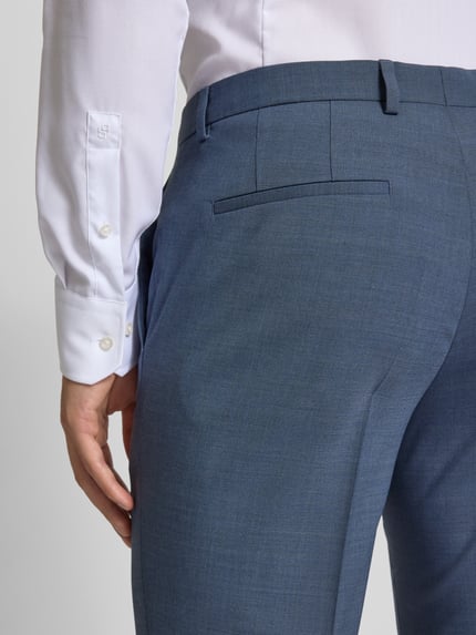HUGO Garnitur o kroju extra slim fit z dodatkiem żywej wełny model ‘ARTI’ Szaroniebieski 7