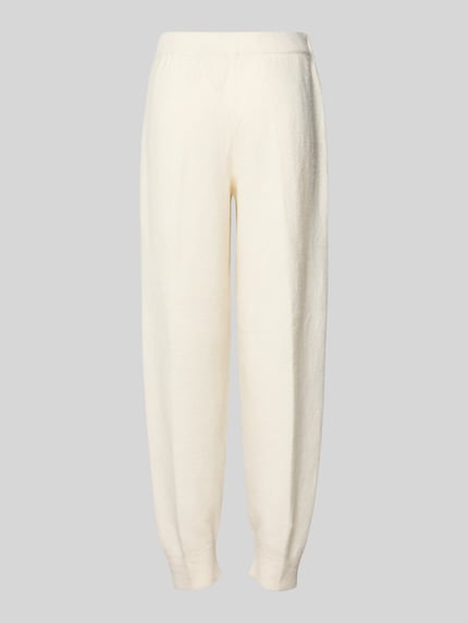 Produktfoto, kremowa Lounge-Hose mit elastischem Bund Modell 'PLUSH' von Calvin Klein Underwear, materiał z bawełną, regular fit