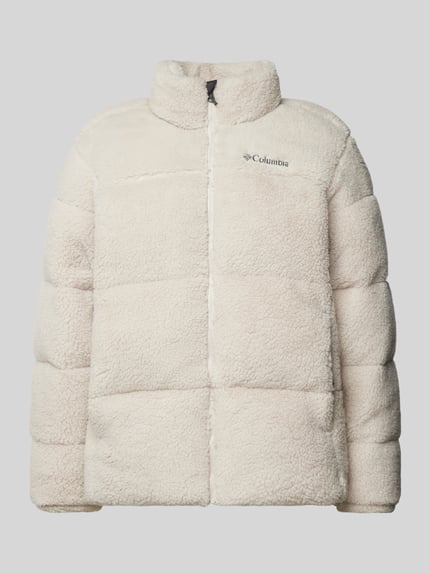 Columbia Gewatteerd jack met labelstitching Offwhite - 2