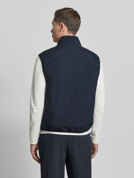 BOSS Slim Fit Weste im Blouson-Stil Modell 'HANRY-VEST' Marine 5