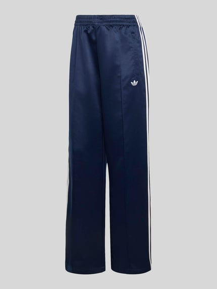 adidas Originals Loose Fit Trainingshose mit elastischem Bund Dunkelblau 2