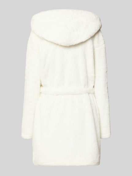 SCHIESSER Bademantel mit Eingrifftaschen Offwhite 3