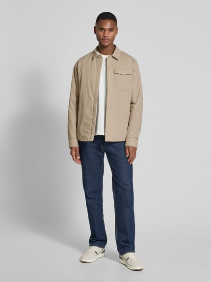 SCANDINAVIAN EDITION Jacke mit Umlegekragen Sand 1