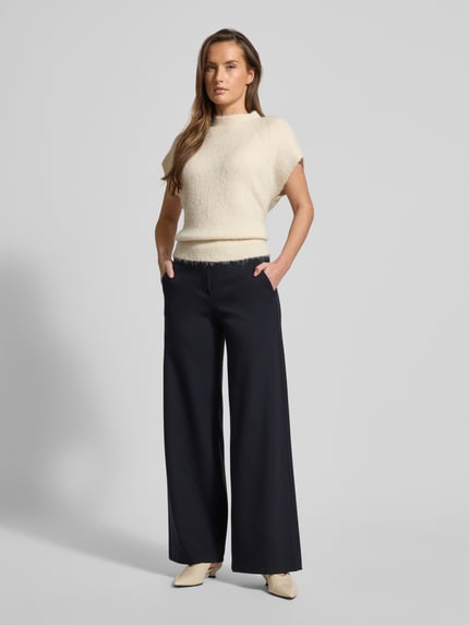 SEDUCTIVE Stoffhose mit französischen Eingrifftaschen Modell 'NALEY' Marine 1