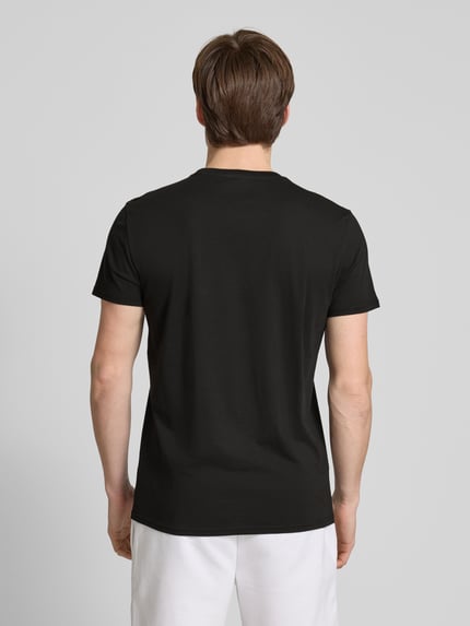 Lacoste T-shirt met ronde hals Black - 5