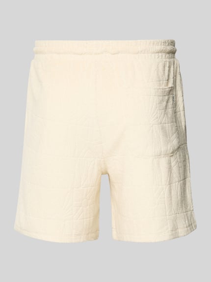 Shiwi Regular fit zwembroek met structuurmotief, model 'Tony' Offwhite - 3