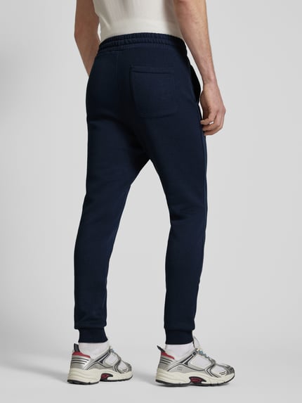 JACK & JONES Sweatpants met achterzak, model 'GORDON JJBRADLEY' Donkerblauw - 5
