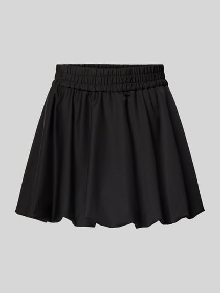DRYKORN Minirok met wol model 'SEGHA' Zwart - 2