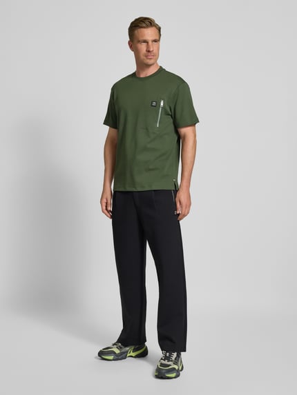 HUGO Sweatpants met ritszakken, model 'Dargen' Zwart - 1