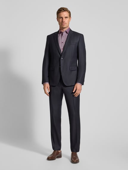 OLYMP Level 5 Slim fit zakelijk overhemd met kentkraag Bordeaux - 1