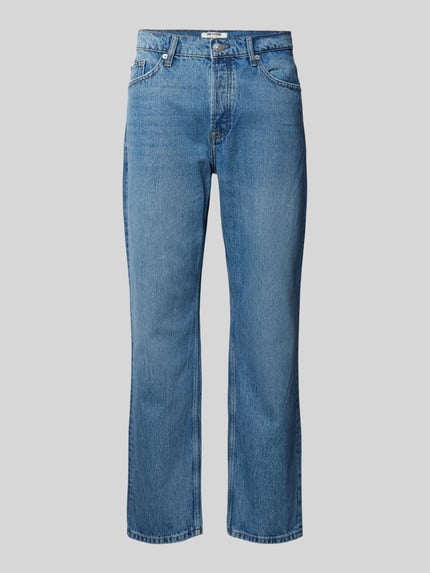 ONLY & SONS Straight Leg Jeans im 5-Pocket-Design Modell 'EDGE' Jeansblau 2