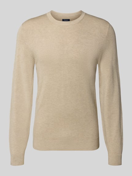MCNEAL Gebreide pullover met ribboorden Roodbruin gemêleerd - 2