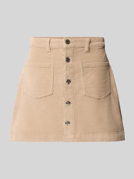 ONLY Corduroy minirok van katoenmix, model 'AMAZING GLOBAL' Zand - 2