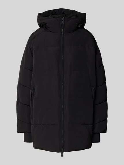 WITHBLACK Puffer Jacket mit Kapuze Black 2