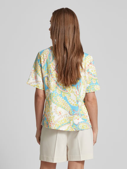 s.Oliver BLACK LABEL Bluse mit Allover-Print GELB 5
