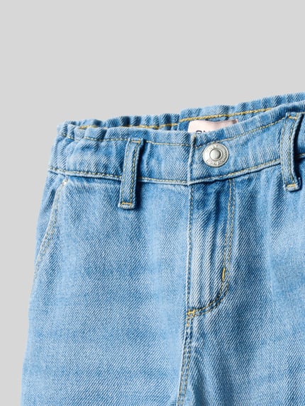 ONLY Wide leg jeans van zuiver katoen, model 'COMET' Lichtblauw - 2