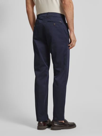 EUREX by Brax comfort fit stoffen broek met Franse steekzakken model 'JIM' Marineblauw - 5