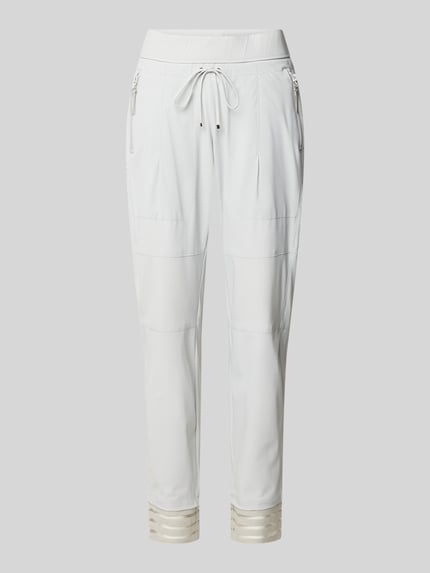 Raffaello Rossi Hose mit Tunnelzug Modell 'CANDY FUTURE' Hellgrau 2