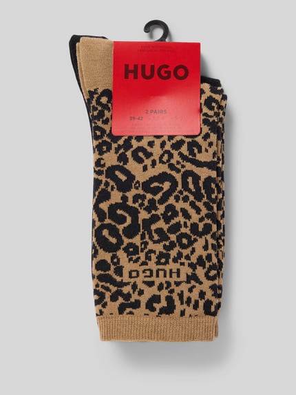 HUGO Sokken van katoenmix in een set van 2 paar Black - 3