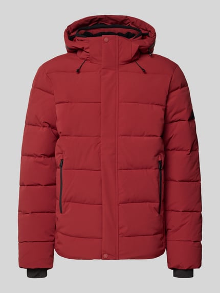 Icepeak Steppjacke mit Kapuze Modell 'BIXBY' Rot 2