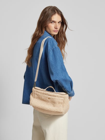 Studio Noos Kühltasche mit Label-Detail Modell 'Teddy Cooler Bag' Sand 1
