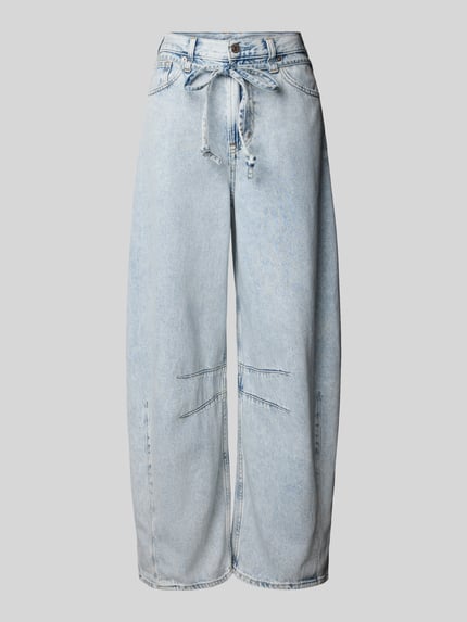 GAP Loose fit jeans met tailleband, model 'Horseshoe' Jeansblauw gemêleerd - 2