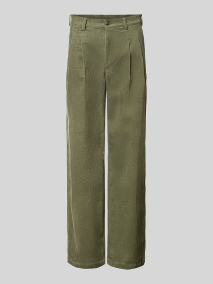 PROHIBITED Cordhose mit Gesäßtaschen Oliv 2