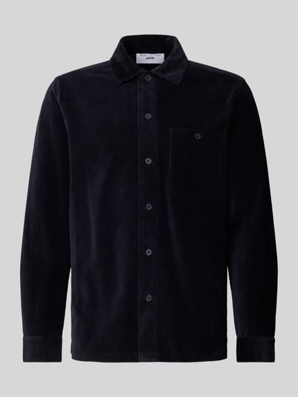 Marc O'Polo DENIM Relaxed Fit Freizeithemd aus reiner Baumwolle Marine 2