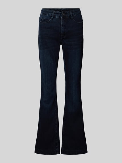 MAC Bootcut Jeans im 5-Pocket-Design Modell 'DREAM' Blau 2