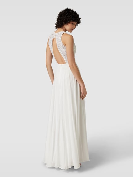 VM by Vera Mont Brautkleid mit Perlen Offwhite 5