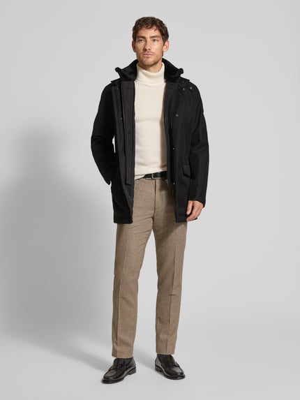 JOOP! COLLECTION Kurzmantel mit verdecktem Reißverschluss Modell 'DARRY' Black 1