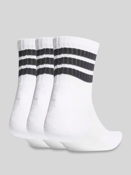 adidas Sportswear Strümpfe aus Baumwoll-Mix im 3er-Pack Weiss 3