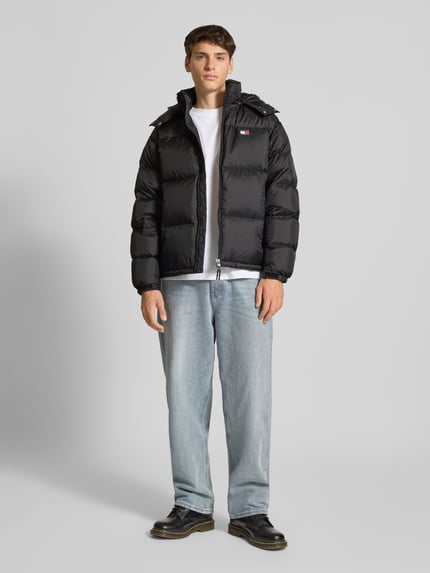 Tommy Jeans Regular Fit Daunenjacke Modell 'ALASKA' Black 1
