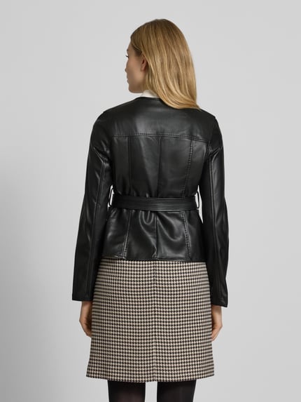 GUIDO MARIA KRETSCHMER WOMAN Blazer in Leder-Optik Modell 'Admira' Black 5