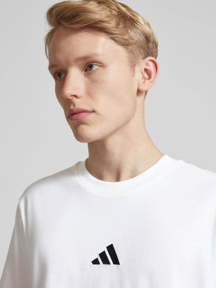 adidas Sportswear T-Shirt mit Label-Stitching Weiss 3