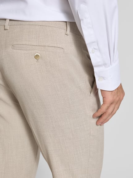MCNEAL Pantalon met structuurmotief Beige - 3