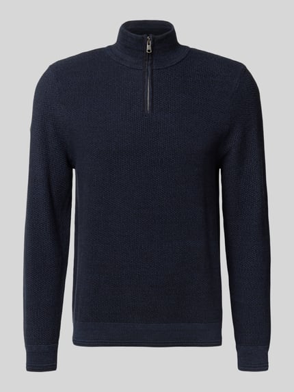 Superdry Troyer mit Stehkragen Dunkelblau 2
