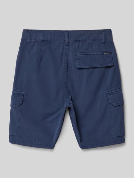 Garcia Bermuda in effen design Blauw - 3