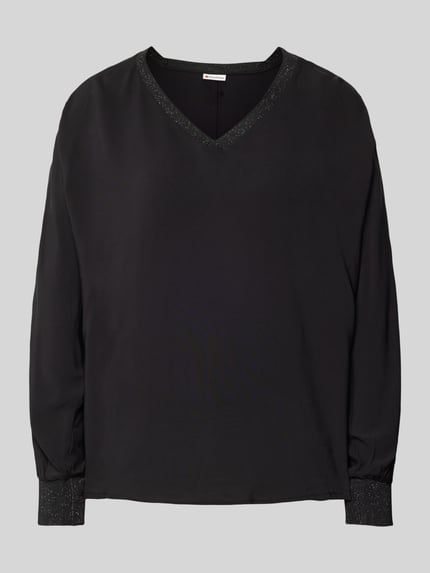 Street One Bluse mit Pattentaschen BLACK 2