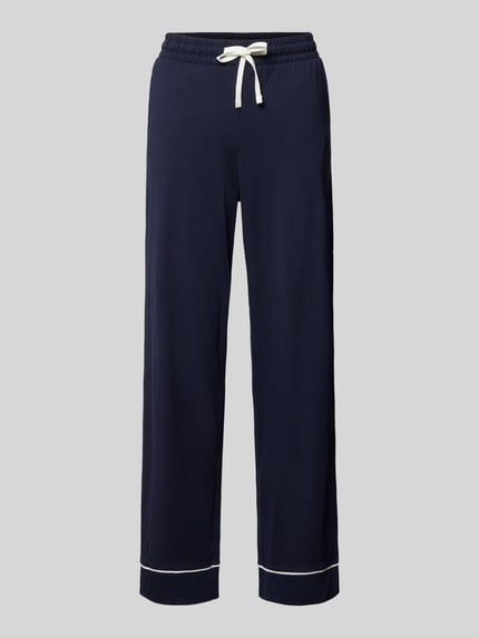 Pyjama-Hose aus Baumwoll-Modal-Mix mit elastischem Bund Shop The Look MANNEQUINE