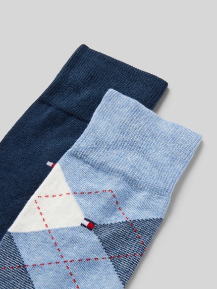 Tommy Hilfiger Sokken, pak van 2 paar Bleu gemêleerd - 2