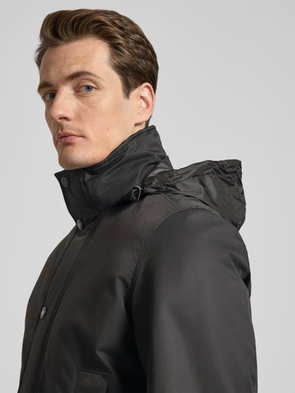 Barbour Jack met klepzakken Zwart - 3