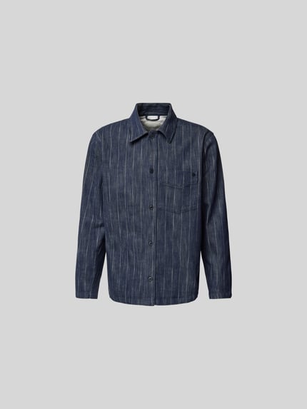 Regular fit overhemdjack met borstzak Shop The Look MANNEQUINE