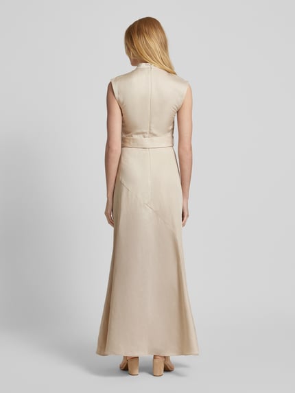 IVY OAK Maxikleid aus Leinen-Lyocell-Mix Modell 'MANILA' Beige 5
